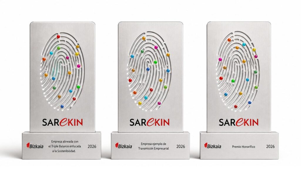 3 premios Sarekin 2026